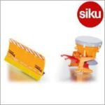 Siku (axis) Co, Ltd. imports minicar 2058 Farmer salt spreaders and snow removal plate 1/32 scale tractor private parts