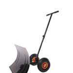 MD Sales Force Premium Snow Shovel, Wheeled Snow Pusher, Durable Wheeled Snow Pusher – Time and Energy Saving Snow Removal Tool