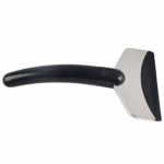 GARASANI Snow Ice Scraper car Rubber Handle Stainless Steel ice Scraper Windshield Removal Tool car Snow Remover windscreen Scraper rascador (Black Handle Type)