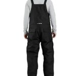 Carhartt Men’s Yukon Extremes Loose Fit Insulated Biberall, Black, Large