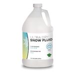 Froggy’s Flakes Snow Machine Fluid, Ultra Dry Indoor Formula Snow Fluid with 30-50 Feet Float/Drop, 1 Gallon