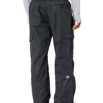 Arctix Men’s Sentinel Pull Over Fleece-Lined Cargo Snow Pants, Black, X-Large/32″ Inseam