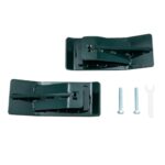 Cekupni 2pcs Steel Tractor Bucket Ski Edge Tamer Skid Protector Snow Leaf Removal Green, Tractor Bucket Ski