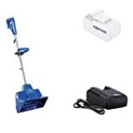 Snow Joe 24V-SS11-XR 24-Volt iON+ Cordless Snow Shovel Kit | 11-Inch | W/ 5.0-Ah Battery and Charger