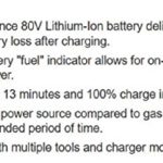 Greenworks PRO 80V 2Ah Lithium Ion Battery GBA80200