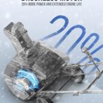 WILD BADGER POWER Cordless Snow Blower 40V 20″ Electric, Brushless Battery Powered with LED for Wet Snow and Heavy Snow, Blue
