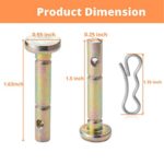 Shear Pins for Snowblower – Shear Pins & Cotter Pins Compatible with Craftsman Troy Bilt Snow Blower Snow Thrower, Replaces 738-04124A 714-04040, 10 Set