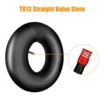 FVRITO 18×8.50-8 18×9.50-8 Inner Tube for ATV Quad 4 Wheeler Go Kart Lawn Tractor Snow Blower Golf Cart Garden Trailer Heavy Duty Lawn Mower Turf With TR-13 Straight Valve Stem 2 Pack