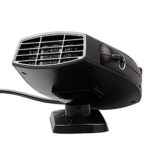 Portable 12V Car Fan Heater Automobile Heater Warmer And Defroster For Easy Snow Removal,Black