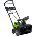Earthwise Power Tools by ALM SN722018 2 x 20-Volt 18-Inch Cordless Snow Thrower, (2) 4.0Ah Batteries & Fast Charger Included