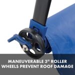 Snow Joe RJ208M-P2 PRO Snow Removal Roof Rake W/ 20-Foot Debris Slide, 28-Foot Max Reach