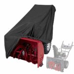 Himal Snow Thrower Cover-Heavy Duty Polyester,Waterproof,UV Protection,Universal Size for Most Electric Two Stage Snow Blowers with Carry Bag