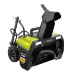 Ryobi 20 in. 40-Volt Brushless Cordless Electric Snow Blower – Two 5.0 Ah Batteries/Charger Included