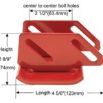 Outdoor Power 2 Pieces Snowblower Skid Shoes Replace 74-1100-01 Clinic 2134249 62-0980 62-0990 74-1100 for Models 624 824 1132 828 and Power Shift Snowblowers