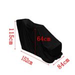 ompait Snow Thrower Cover Heavy Duty 210D Oxford Cloth, Waterproof,UV Protection,Universal Size Protector for Most Snow Blowers