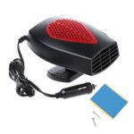 cici store 12V Portable Car Fan Heater – Warmer and Defroster Demister – Easy Snow Removal (red)