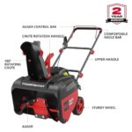 PowerSmart PS21 Single-Stage Gas Snow Blower, 21-Inch, 212cc 4-Stroke Engine