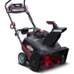 Briggs & Stratton 1696741 Single Stage Snow Thrower with Snow Shredder Auger and 250cc Engine with Electric Start, 22-Inch