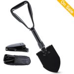 Portable Folding Shovel/Plow/Pickaxe Garden Yard Utility Entrenching Emergency Survival Tool of Hoe, Saw, Spade, Wovel All Season Camping Shovel for Car and Trunk Snow Removal Kit