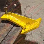 Pocono Metal Craft Tractor Bucket Ski Edge Turf Tamer Skid Protector (Safety Yellow)