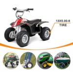 HOLATO 13×5.00-6 4.00-6 5.00-6 Inner Tube for Razor Dirt Quad Go Kart Lawn Mowers Wheelbarrows Garden Utility Cart Tractor Hand Trucks Yard Trailers Wagons Snow Blowers Dollies Trolleys ATV Heavy duty