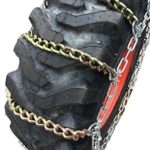 TireChain.com Square Twisted Tire Chains 15-19.5, 11.2-24 9.5-28 355/80-20 Tractor Skid Steer, Priced Per Pair