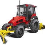 Wallmonkeys Snow Plow Tractor Wall Decal Peel and Stick Graphic WM241153 (30 in W x 27 in H)