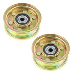 8TEN 2pk Flat Idler Pulley Cub Cadet MTD White Columbia Toro LGT LGTX 1050 1054 GT1554 Mower Snow Thrower 756-0981A 756-04224