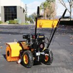 Stark USA 61026 Power Sweeper 31″ 7hp Gas Broom Snow Dirt Driveway Walkway