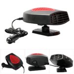 Molie Portable 12v usr Fan Heater Automobile Heater Warmer and Defroster for Easy Snow Removal