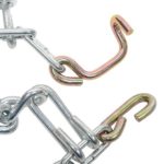 OakTen Set of Two Tire Chain Fits 5.3×12, 10x6x6, 12x7x4, 12.5×4.50×6, 13×4.1, 13×4.00×5, 13x4x6, 13×5.00×6, 13×5.00×7