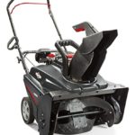 Briggs & Stratton 1696715 Single Stage Snow Thrower with 208cc Engine and Electric Start, 22″