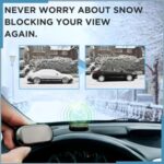 Electric Magnetic Snow Removal for Car, Electromatic Snow Removal Instrument, Electromagnetic Molecular Interference Antifreeze Snow, Electromagnetic Car Microwave Molecular Removal Device (2pcs)