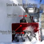 Snow Wax Snow and Ice Repellent Coating for Snowblowers, Shovels, Wheel Wells – 11oz Spray