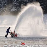 PowerSmart Snow Blower, 15 AMP Electric Snow Blower, 120V 60HZ Corded Snow Blower, Electric Single Stage Snow Blower 18-INCH Remove Width, DB5017…