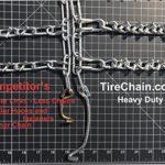 TireChain.com 8×15, 25×8.5×14, 27×8.50×15 Heavy Duty Tractor Tire Chains (1307)