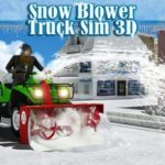 Snow Blower Truck Sim 3D