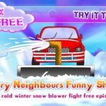 Angry Neighbours Funny Show – The cold winter snow blower fight free episode